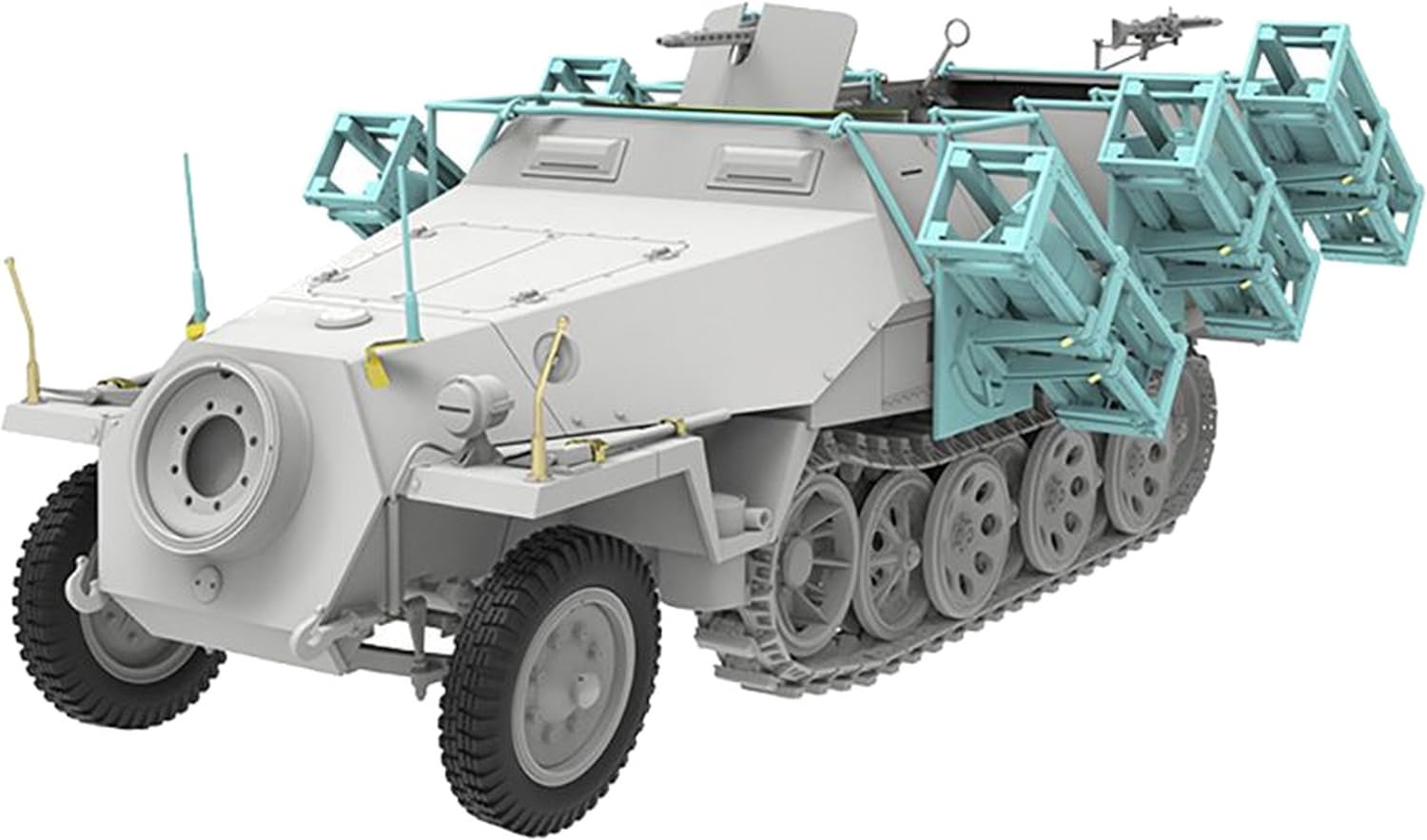 Amazon.co.jp: スノーマンモデル 1/35 ドイツ Sdkfz251/1D型 装甲兵員